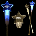 9" Blue Star Light-Up Cocktail Stirrers